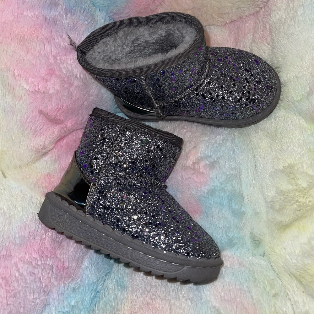 Glitter boots